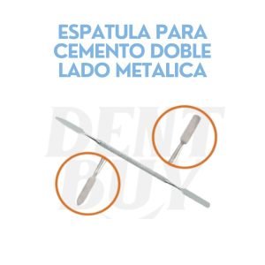 ESPATULA PARA CEMENTO DOBLE LADO METALICA