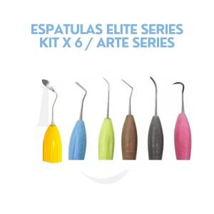 ESPATULAS ELITE SERIES KIT X 6 _ ARTE SERIES