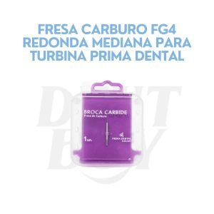 FRESA CARBURO FG4 REDONDA MEDIANA PARA TURBINA PRIMA DENTAL