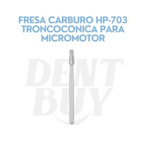 FRESA CARBURO HP-701 TRONCOCONICA PARA MICROMOTOR (2)