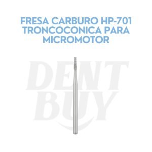 FRESA CARBURO HP-701 TRONCOCONICA PARA MICROMOTOR