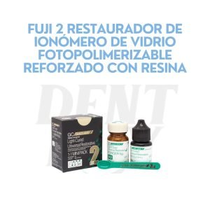FUJI 2 Restaurador de ionómero de vidrio fotopolimerizable reforzado con resina