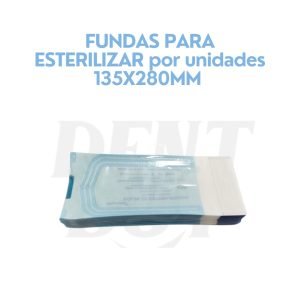 FUNDAS PARA ESTERILIZAR por unidades 135X280MM