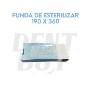 FUNDAS PARA ESTERILIZAR por unidades 190X360MM