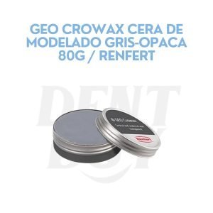 GEO CROWAX CERA DE MODELADO GRIS-OPACA 80G _ RENFERT