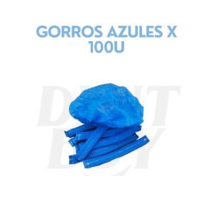 GORROS AZULES X 100U