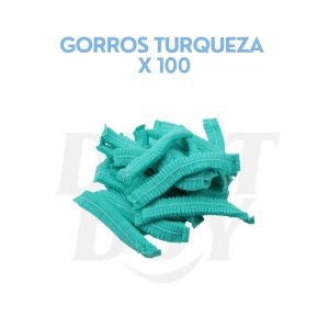 GORROS TURQUEZA X 100