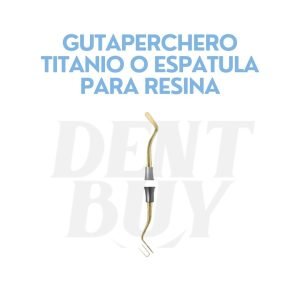 GUTAPERCHERO TITANIO O ESPATULA PARA RESINA