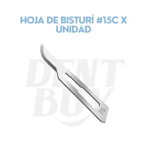 HOJA DE BISTURÍ #15C X UNIDAD