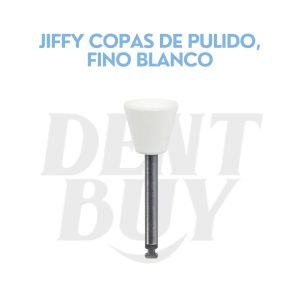 JIFFY COPAS DE PULIDO, FINO BLANCO