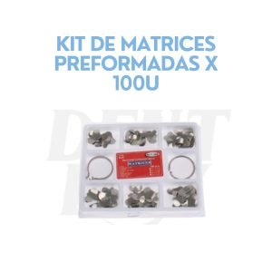 KIT DE MATRICES PREFORMADAS X 100U