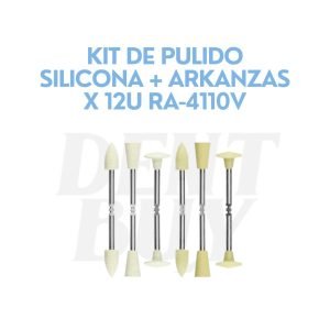 KIT DE PULIDO SILICONA + ARKANZAS X 12U RA-4110V