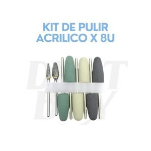 KIT DE PULIR ACRILICO X 8U