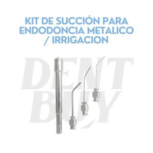 KIT DE SUCCIÓN PARA ENDODONCIA METALICO _ IRRIGACION