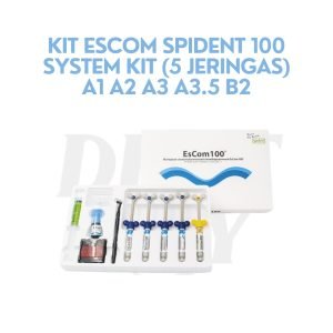 KIT ESCOM SPIDENT 100 SYSTEM KIT (5 JERINGAS) A1 A2 A3 A3.5 B2
