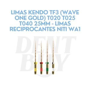 LIMAS KENDO TF3 (WAVE ONE GOLD) T020 T025 T040 25MM - LIMAS RECIPROCANTES NITI WA1