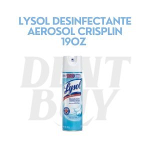 LYSOL DESINFECTANTE AEROSOL CRISPLIN 19OZ