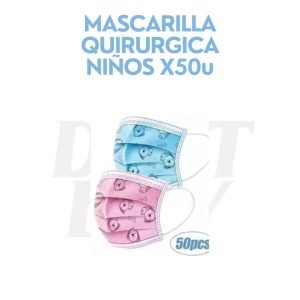 MASCARILLA QUIRURGICA NIÑOS X50u