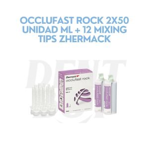 OCCLUFAST ROCK 2X50 UNIDAD ML + 12 MIXING TIPS ZHERMACK