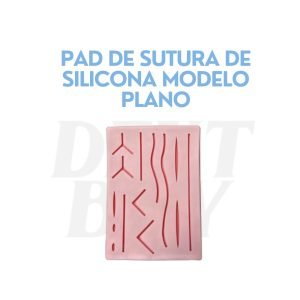 PAD DE SUTURA DE SILICONA MODELO PLANO