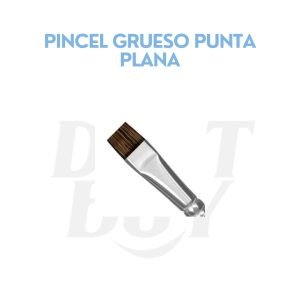 PINCEL GRUESO PUNTA PLANA