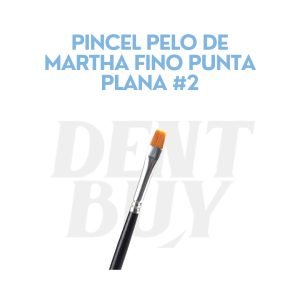 PINCEL PELO DE MARTHA FINO PUNTA PLANA #2