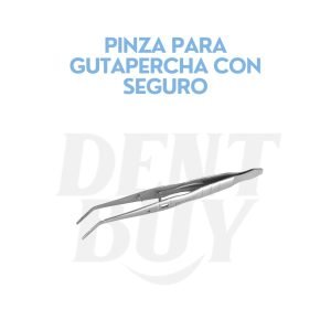 PINZA PARA GUTAPERCHA CON SEGURO