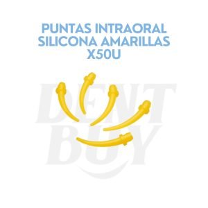PUNTAS INTRAORAL SILICONA AMARILLAS X50U