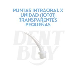 PUNTAS INTRAORAL X UNIDAD (IOT01) TRANSPARENTES PEQUEÑAS