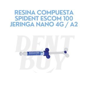 RESINA COMPUESTA SPIDENT ESCOM 100 JERINGA NANO 4G _ A2