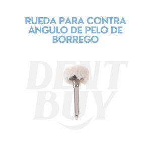 RUEDA PARA CONTRA ANGULO DE PELO DE BORREGO