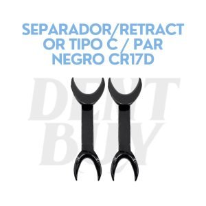 SEPARADOR_RETRACTOR TIPO C _ PAR NEGRO CR17D