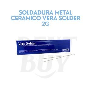 SOLDADURA METAL CERAMICO VERA SOLDER 2G