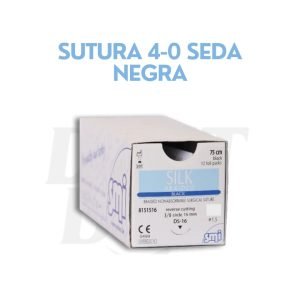 SUTURA 4-0 SEDA NEGRA