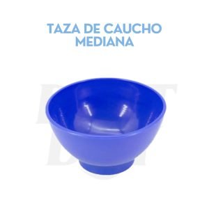 TAZA DE CAUCHO MEDIANA