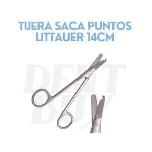 TIJERA SACA PUNTOS LITTAUER 14CM