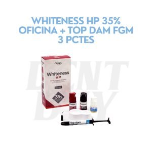 WHITENESS HP 35% OFICINA + TOP DAM FGM 3 PCTES